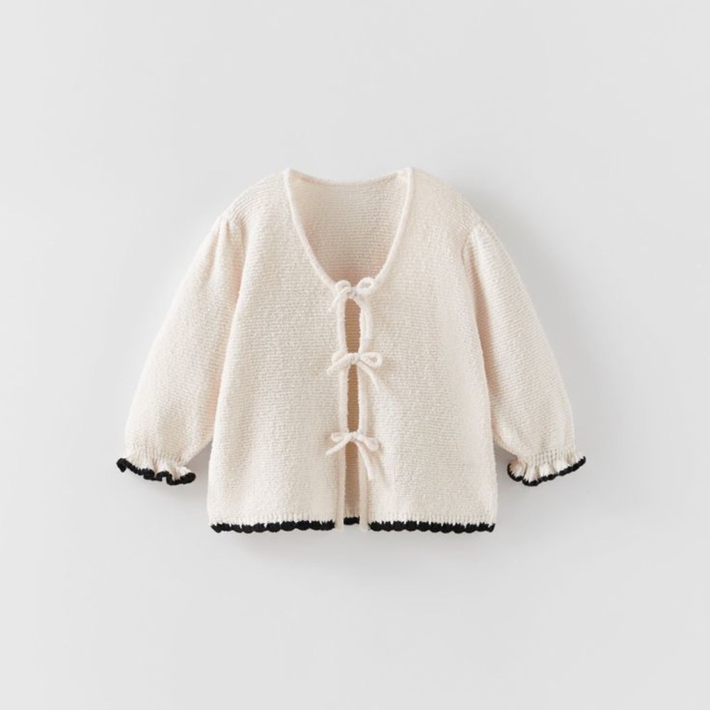 Zara Tie Front Knit Set